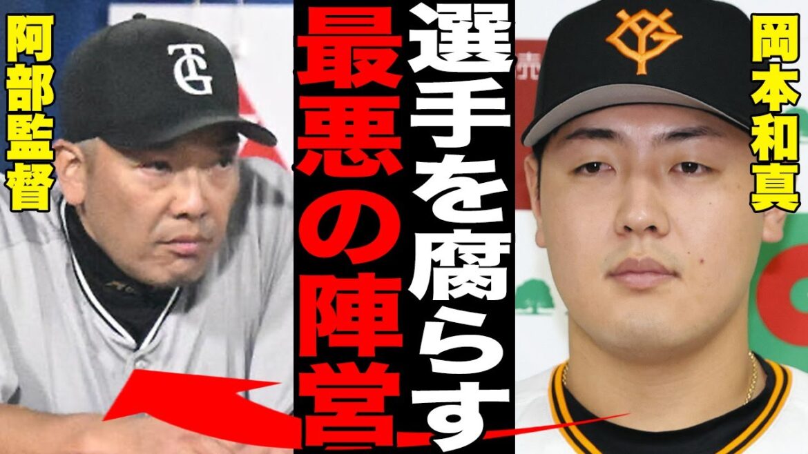 MLB挑戦を球団に拒否された岡本和真が衝撃暴露！「当初と話が違う」阿部政権のイエスマン陣営に漏らした不満に言葉を失う...二岡コーチの“生贄退団”でチーム内分裂が激化...【巨人/プロ野球/NPB】