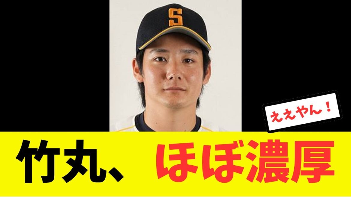 【左腕エース】竹丸、もうほぼ決定的...