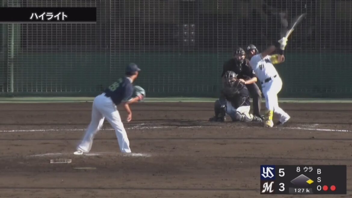 2025年10月26日 千葉ロッテ対東京ヤクルト 試合ハイライト【みやざきフェニックス・リーグ】