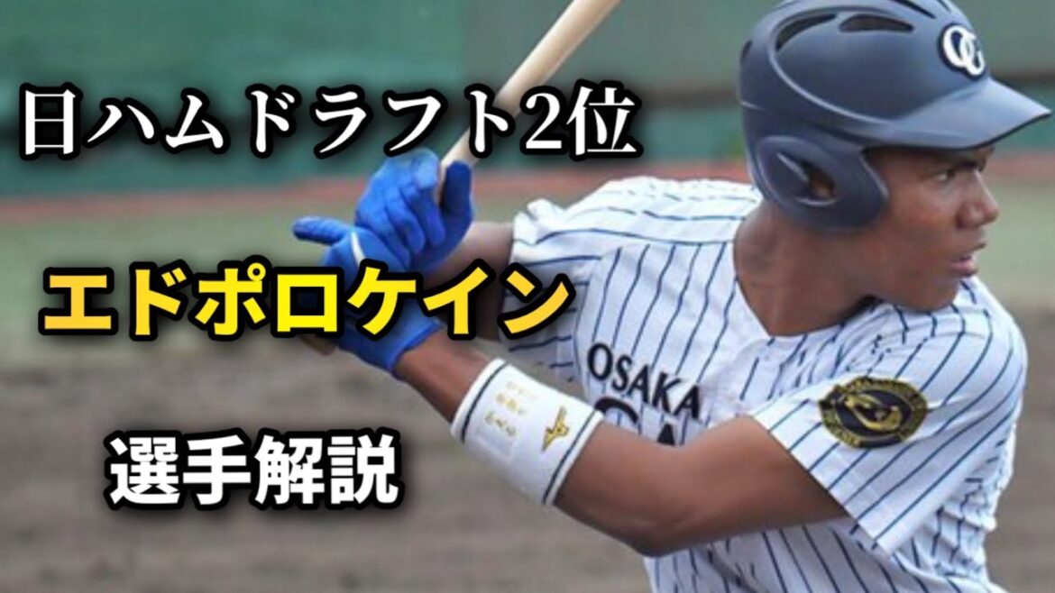【ドラフト2025】日本ハムドラフト2位　エドポロケイン　選手解説【北海道日本ハムファイターズ】
