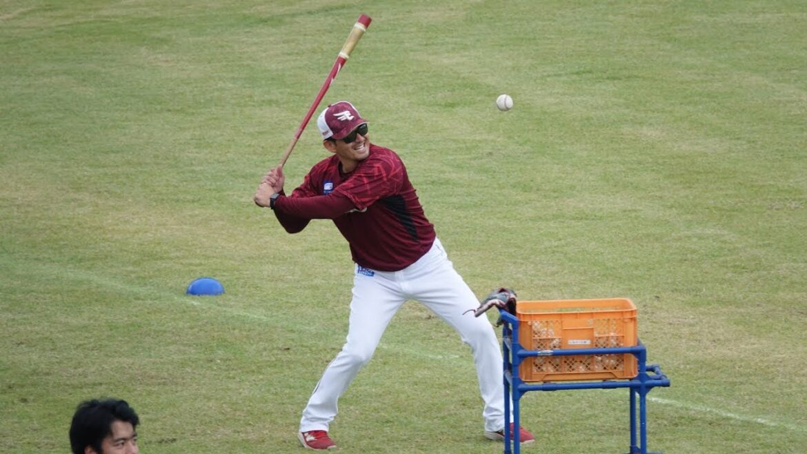 【フェニックスリーグ】東北楽天ゴールデンイーグルス外野守備練習（2025 1025）