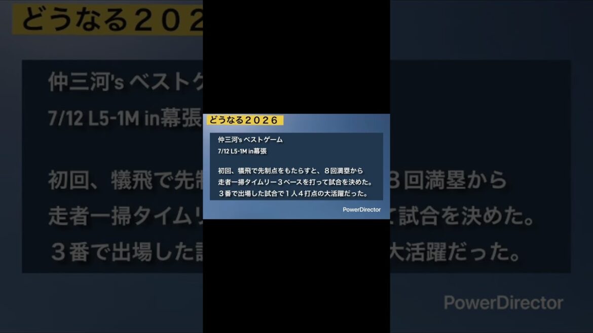 【西武】仲三河優太’s ベストゲーム2025#shorts