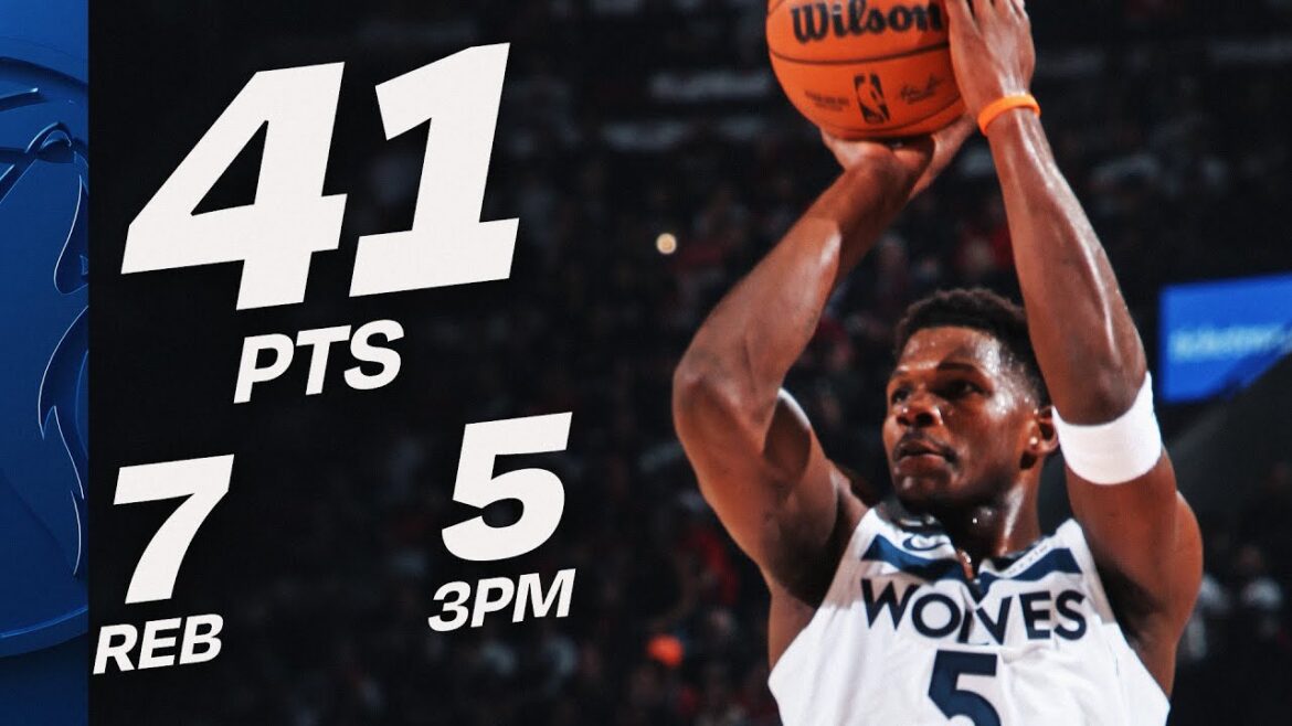 Anthony Edwards MADE A STATEMENT vs Blazers | October 22, 2025