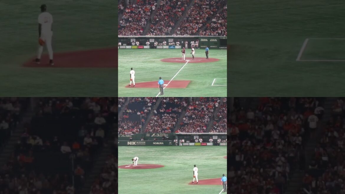 菊地大稀が水上桂を見逃し三振にとる（読売ジャイアンツ 対 楽天ゴールデンイーグルス 2024年9月22日）