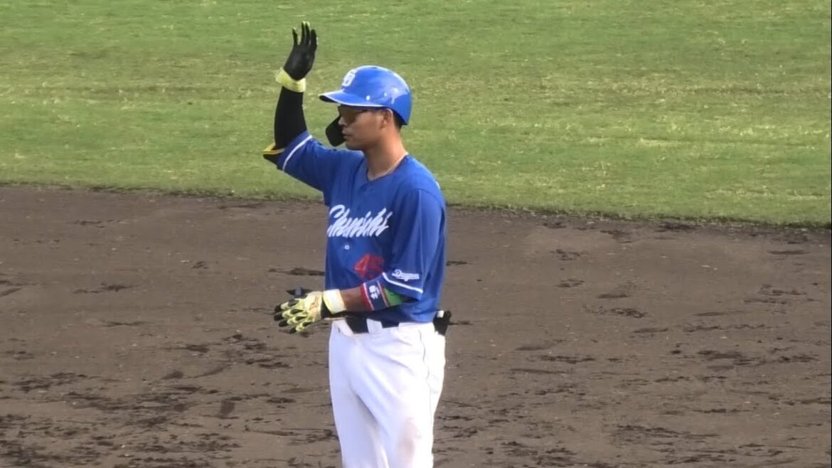 -2025.10.04-【NPB】９回表 土田龍空 本日4安打目の2点タイムリー打 最終回も猛打爆発!! #ファーム日本選手権 中日ドラゴンズ（vs読売）