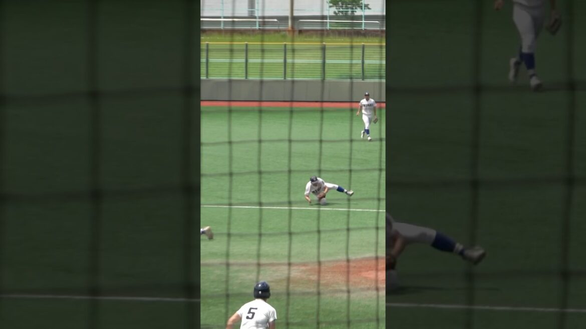 履正社の忍者 辻君の好守備！