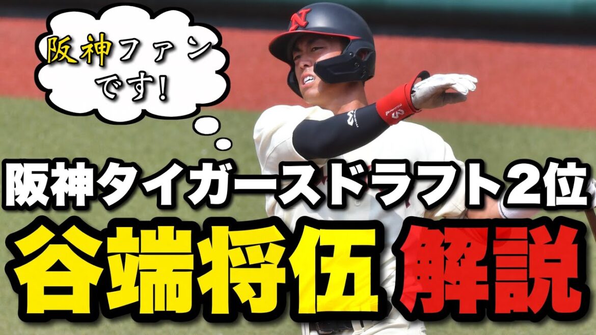 【幼少期から阪神ファン】阪神ドラフト2位谷端将伍選手【阪神タイガース】