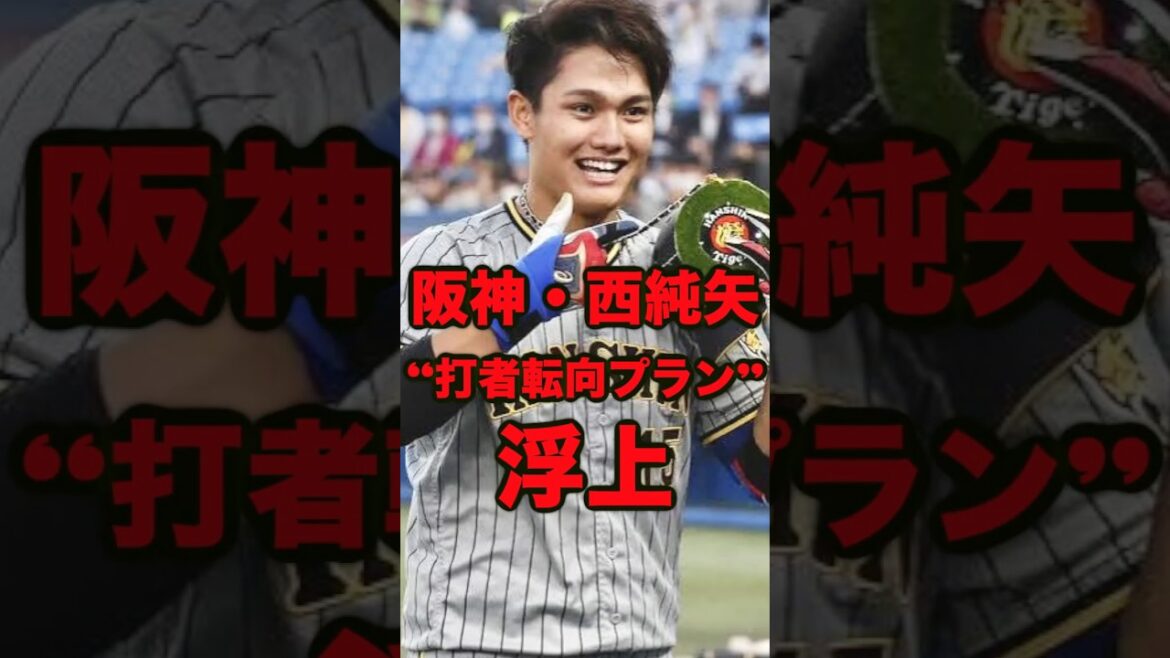 西純也が打者転向を発表、右のスラッガータイプ爆誕なるか #阪神タイガース #プロ野球　＃西