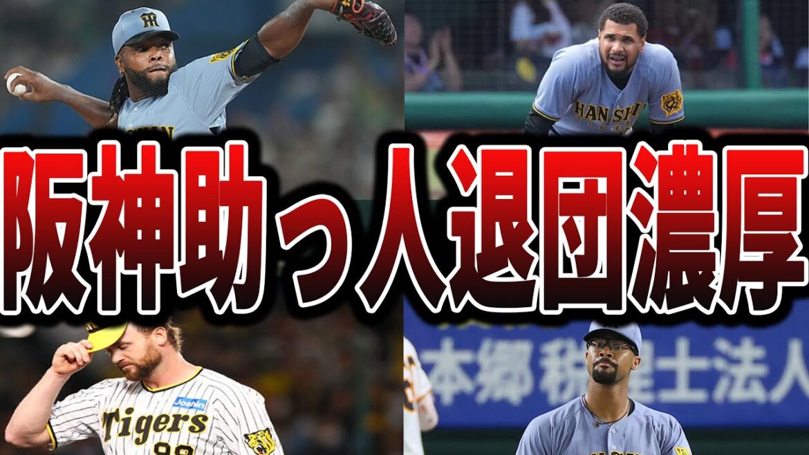 【阪神タイガース】来季の去就や契約状況が気になる助っ人たち