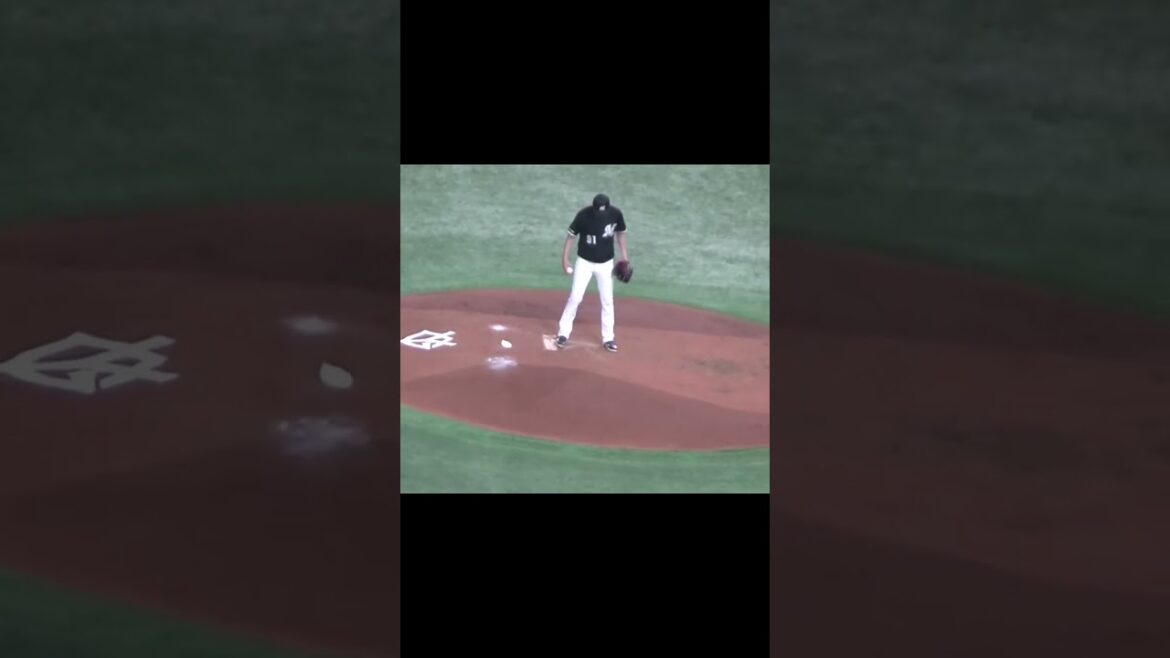 マリーンズ二保 旭の投球フォーム【読売ジャイアンツ対千葉ロッテマリーンズ2024年6月4日】　#ピッチングフォーム #投球練習 #ロッテ投手陣