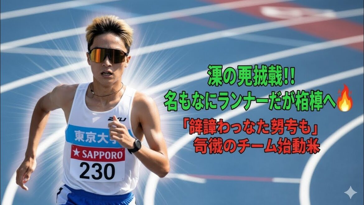 🎽涙と奇跡の再挑戦‼️箱根駅伝“関東学生連合チーム”に衝撃の新展開💥諦めなかった男たちの物語🔥