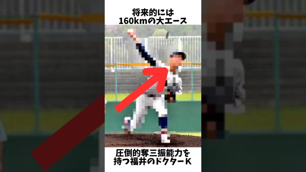 #114 将来160キロを超えることが期待される圧倒的な奪三振力を持つ福井のドクターK#プロ野球 #甲子園 #高校野球 #埼玉西武ライオンズ #114 将来160キロを超えることが期待される圧倒的な奪三振力を持つ福井のドクターK#プロ野球 #甲子園 #高校野球 #埼玉西武ライオンズ