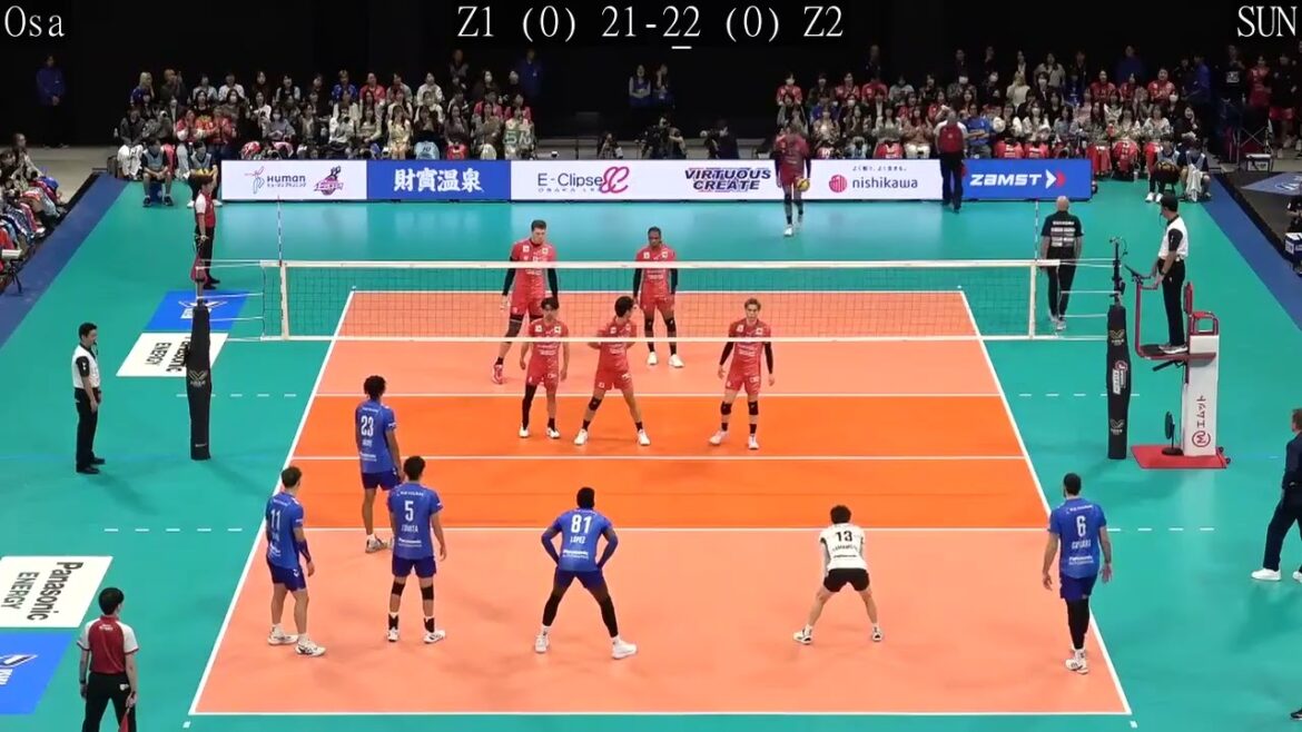 Japan Volleyball Osaka Blueton - Suntory Sunbirds FULL Match 2025