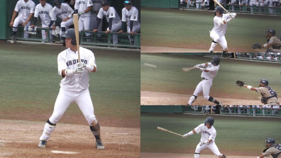 2025.10月  秋山俊（中京大学）の打撃フォーム  4K