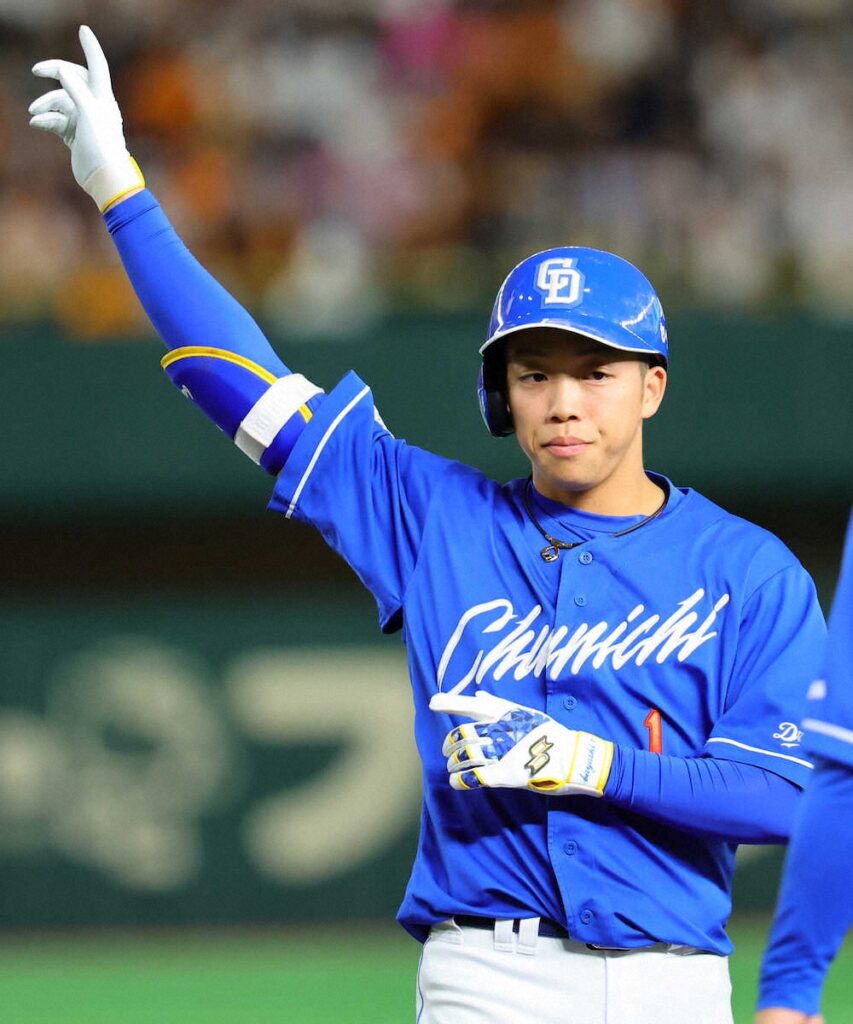 中日・岡林勇希 球団タイ8打数連続Hで「最多安打」ほぼ手中 12球団唯一のフルイニング出場も達成（スポニチアネックス） - Yahoo!ニュース - Yahoo!ニュース