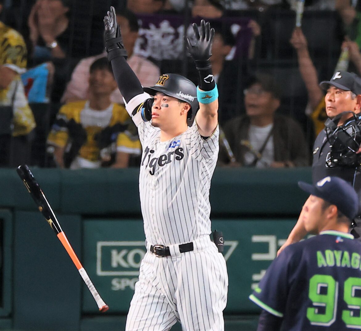 【阪神】最終戦は快勝 記録ラッシュ！佐藤輝が40号＆100打点 生え抜き40年ぶり 村上は最多14勝目 奪三振・勝率の三冠 大山は出塁率1位に（TBS NEWS DIG Powered by JNN）