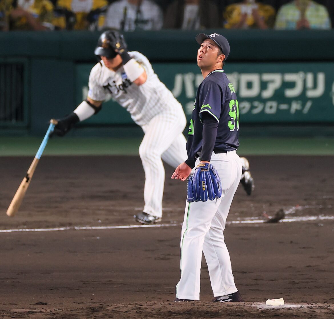 【ヤクルト】阪神に完敗 連敗で借金24 青柳5回途中6失点で2敗目 大山に3四球 佐藤輝に40号献上 村上甲子園通算15本目の22号も（TBS NEWS DIG Powered by JNN）