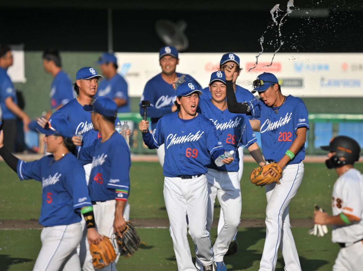 中日、14年ぶりファーム日本一 巨人との頂上決戦に"史上最多タイ"16点大勝 最後は根尾が締めた【ファーム日本選手権】(中日スポーツ) – Yahoo!ニュース – Yahoo!ニュース 中日、14年ぶりファーム日本一 巨人との頂上決戦に"史上最多タイ"16点大勝 最後は根尾が締めた【ファーム日本選手権】(中日スポーツ) - Yahoo!ニュース - Yahoo!ニュース