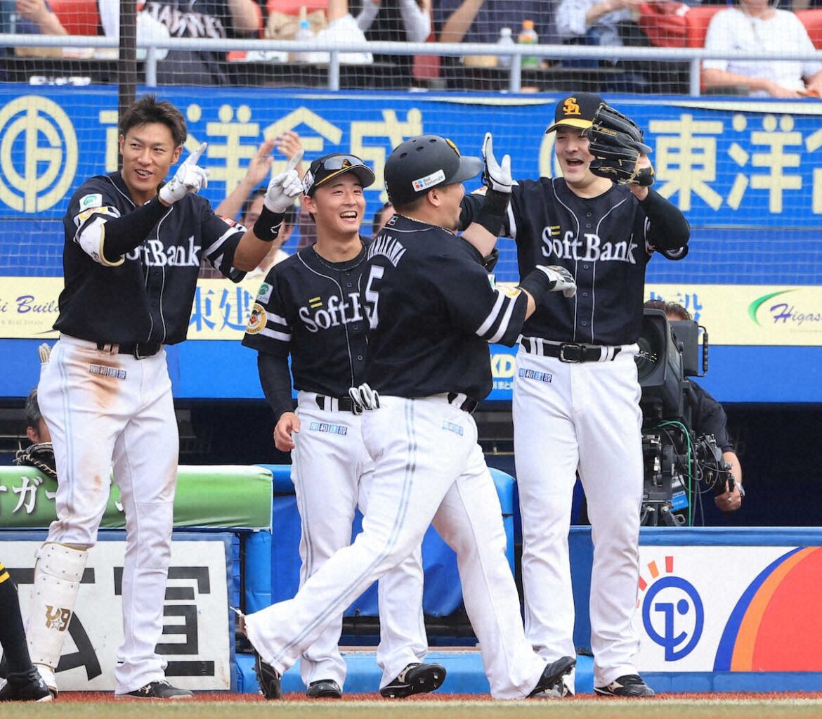 ソフトバンク・有原航平 感謝の「どすこい」パフォ 「本当に助かりました」 山川V満弾で2年連続最多勝（スポニチアネックス） - Yahoo!ニュース - Yahoo!ニュース