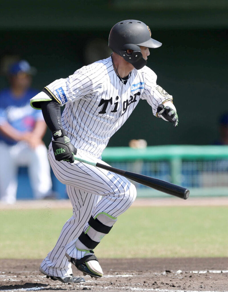 【阪神】木浪聖也、満塁男健在ぶりアピール 初回に左前へ同点打（スポーツ報知） - Yahoo!ニュース - Yahoo!ニュース