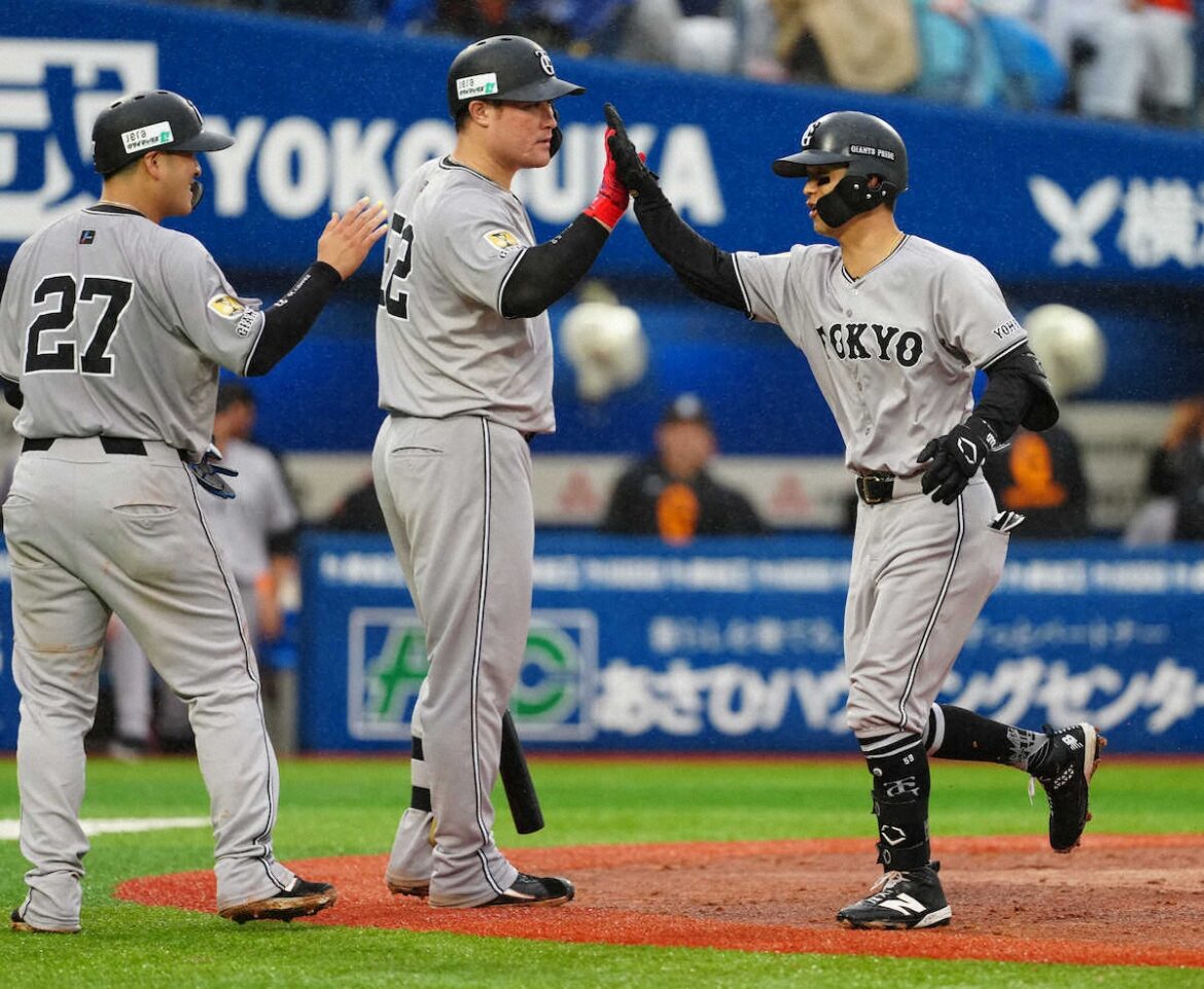 巨人・若林楽人 PS初出場初先発初安打初本塁打も空砲「いいパフォーマンス出せるように頑張ります」（スポニチアネックス） - Yahoo!ニュース - Yahoo!ニュース