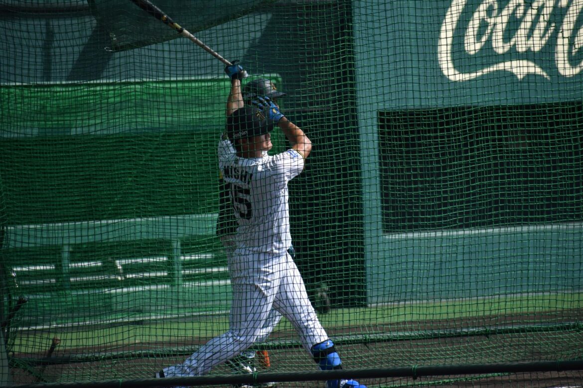 阪神・西純が野手転向発表後初の屋外フリー打撃で柵越え 梵２軍打撃コーチは「スイングスピードもいいですよ。センスを感じる。親に感謝しないといけない」と評価（デイリースポーツ） - Yahoo!ニュース - Yahoo!ニュース
