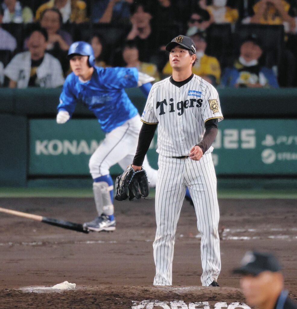 阪神・高橋遥人がノーノー逃す 8回1死で初安打も甲子園は熱投に大拍手（中日スポーツ） - Yahoo!ニュース - Yahoo!ニュース