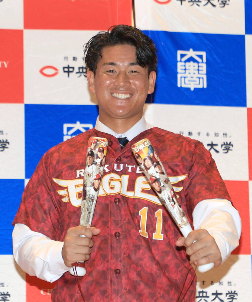 【楽天】 ３位指名の中大・繁永晟「球界を代表する右バッターに」目標は先輩・浅村（スポーツ報知） - Yahoo!ニュース - Yahoo!ニュース
