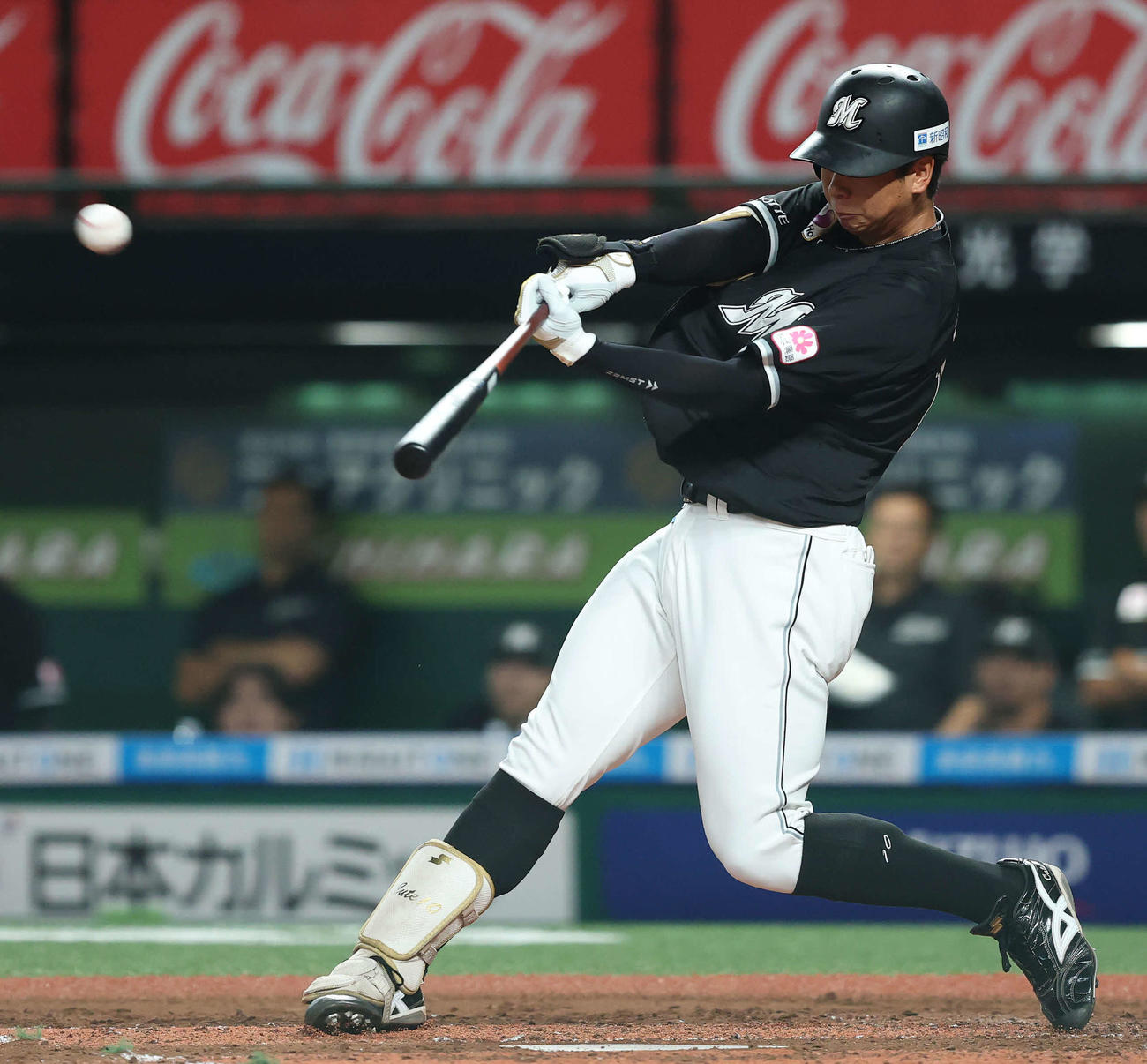 9月5日、西武戦で3回表、中越え先制本塁打を放つ