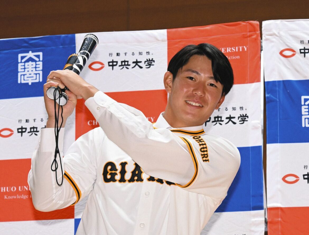巨人ドラフト4位指名、中大の皆川岳飛が100安打締め、巨人スカウト「勝負強い、スナイパーのイメージ」（中日スポーツ） - Yahoo!ニュース - Yahoo!ニュース
