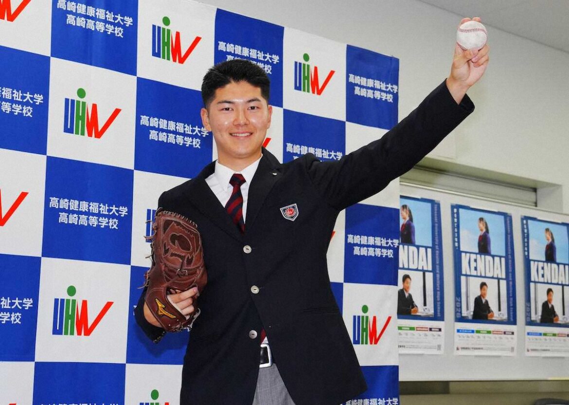 オリックス3位 健大高崎・佐藤龍月 ロッテ・1位指名の石垣元気と「投げ合いたい」（スポニチアネックス） - Yahoo!ニュース - Yahoo!ニュース