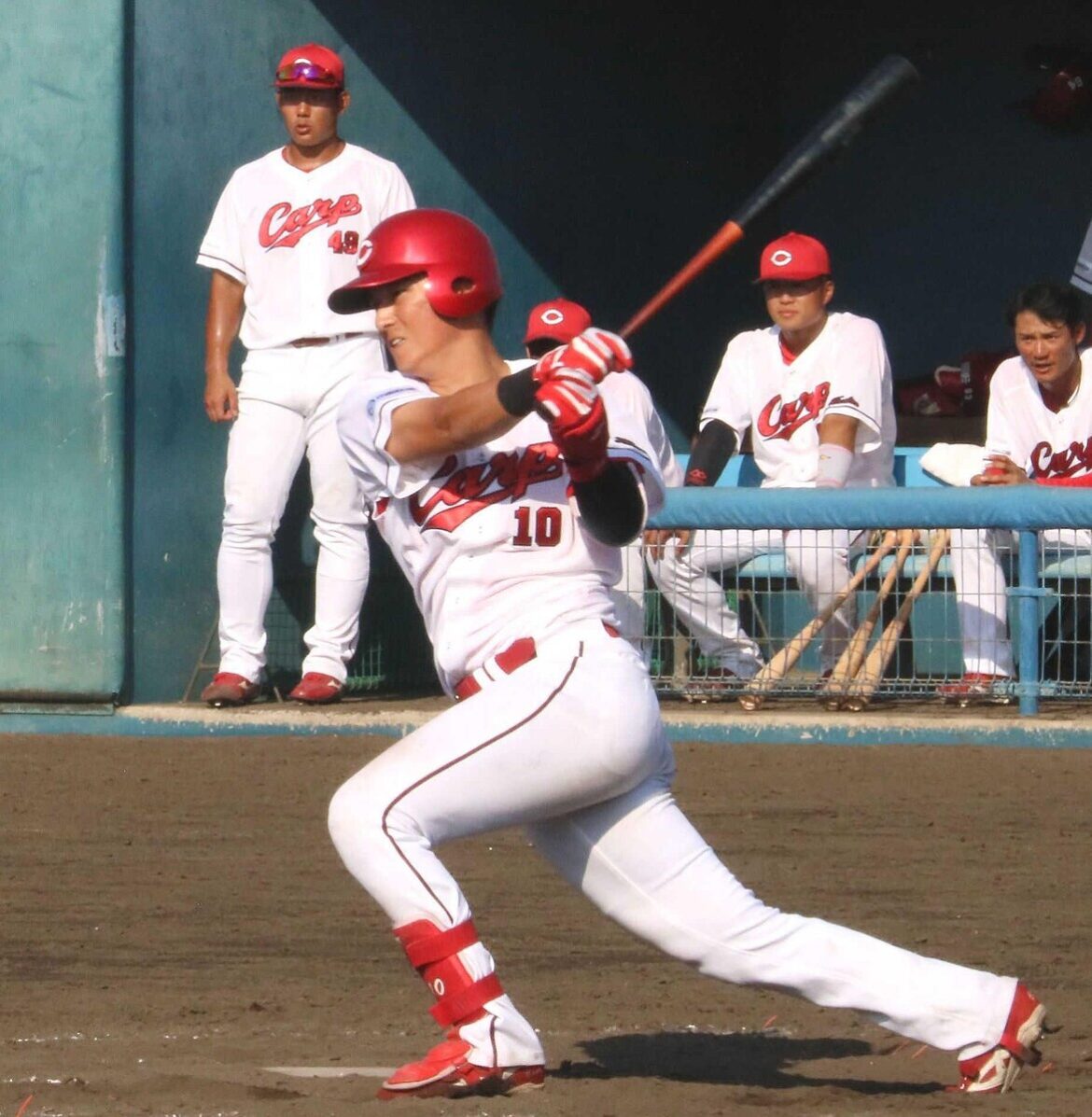 広島・佐々木 目指せ長距離砲!フェニックスLで初長打の適時二塁打 長打&打点量産へ新井2軍打撃コーチ「軸足の使い方」助言 – ライブドアニュース 広島・佐々木 目指せ長距離砲!フェニックスLで初長打の適時二塁打 長打&打点量産へ新井2軍打撃コーチ「軸足の使い方」助言 - ライブドアニュース