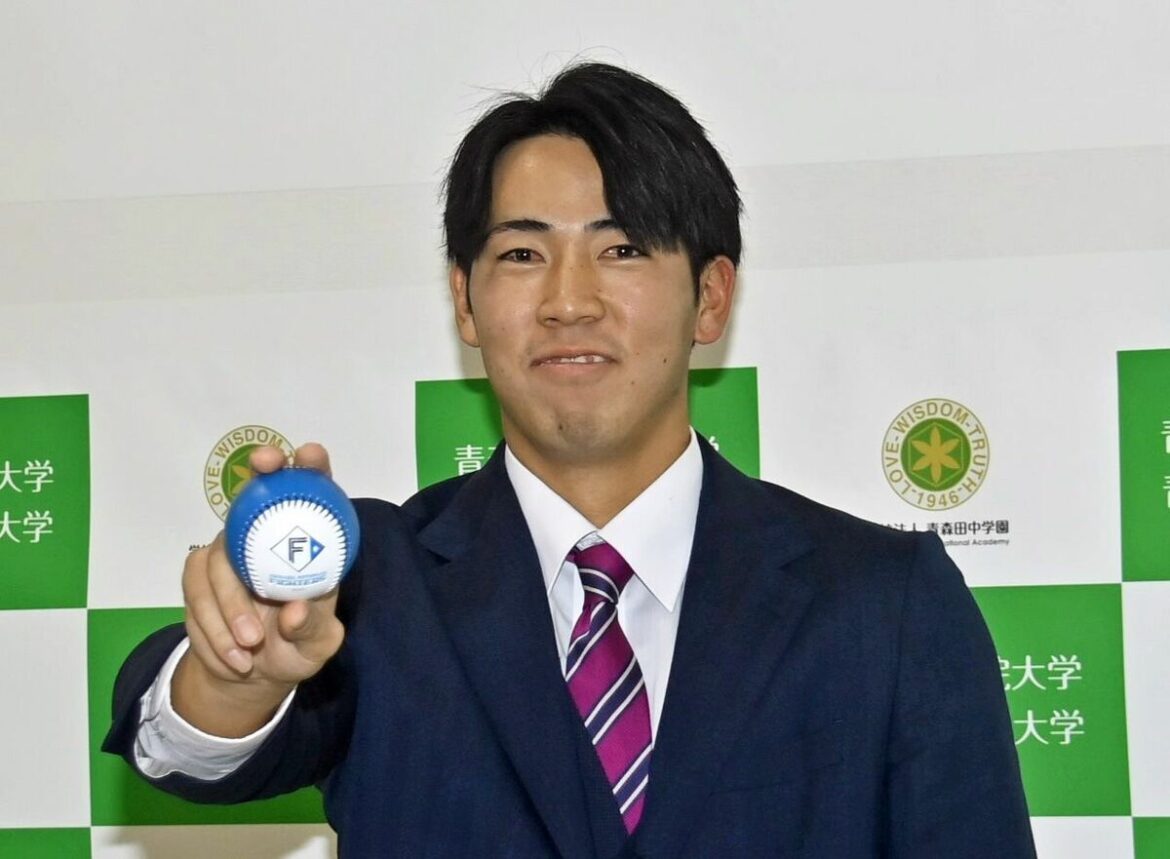 日ハム育成2位指名・横山（青森中央学院大）「素直にうれしい」｜青森スポーツ｜青森ニュース｜Web東奥 - 東奥日報社