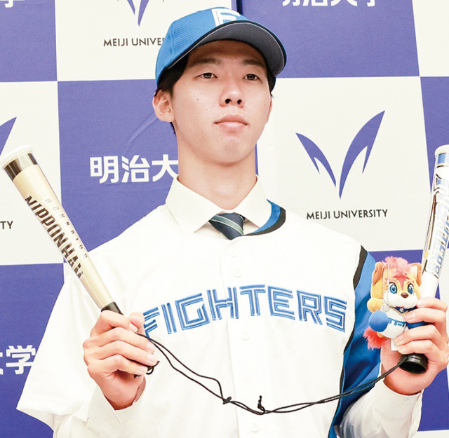 【平塚市】平塚からドラ１誕生 明治大学の大川慈英投手 プロ野球ドラフト会議で日本ハムが指名 〈平塚市・大磯町・二宮町・中井町〉