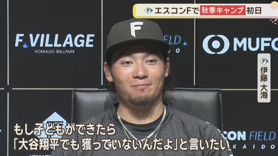 【ファイターズ】秋季キャンプ初日 沢村賞受賞！伊藤投手が語る！