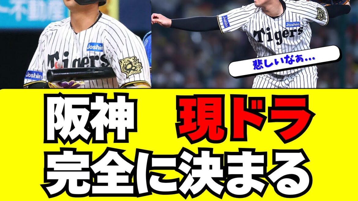 【阪神】戦力外＆ドラフトで現役ドラフト候補が絞られた件