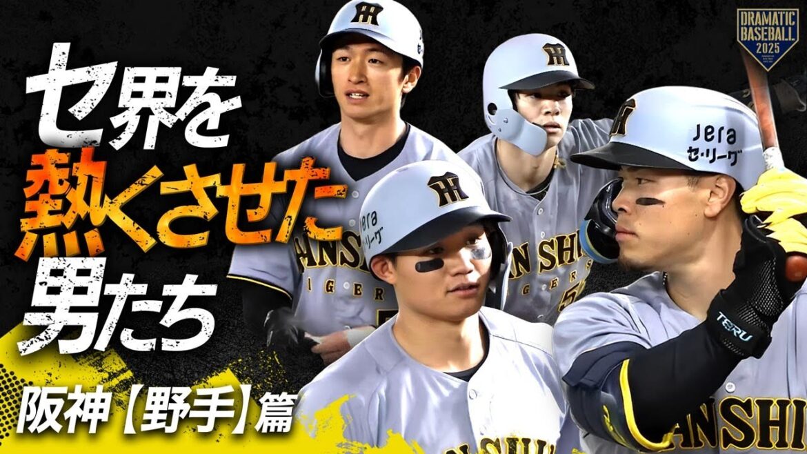 【2025】セ界を熱くさせた男たち～阪神篇～【野手】