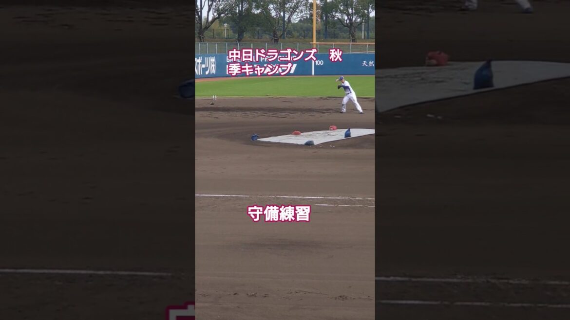 中日ドラゴンズ『秋季キャンプ』守備練習#中日ドラゴンズ#中日 #野球 #秋季キャンプ #ショート #ショート動画 #shorts #short #野球ニュース #守備 #ピッチャー #キャッチャー