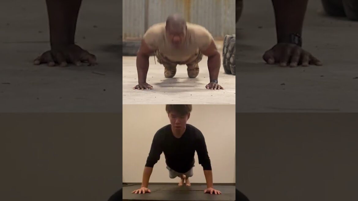 米軍式腕立てがヤバすぎた!! 米軍式腕立てがヤバすぎた!!