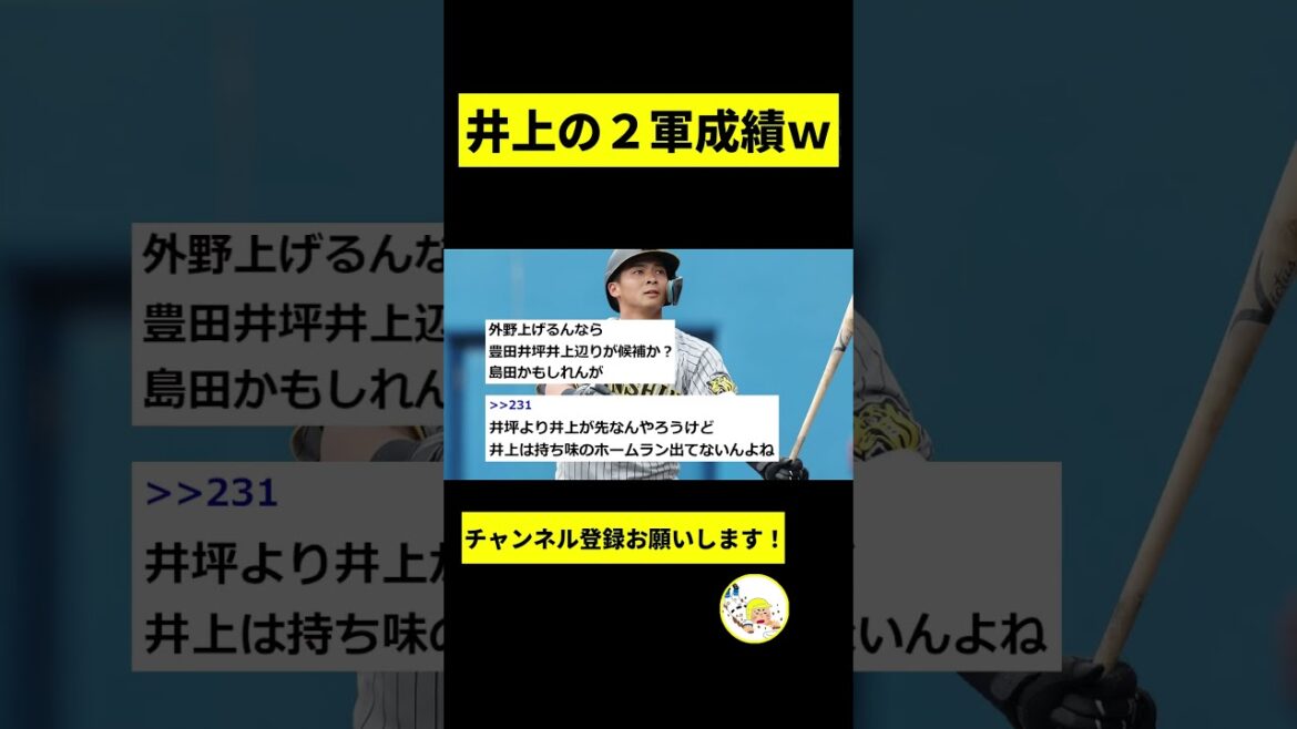 【阪神】朗報、井上広大wwww【2chスレ】