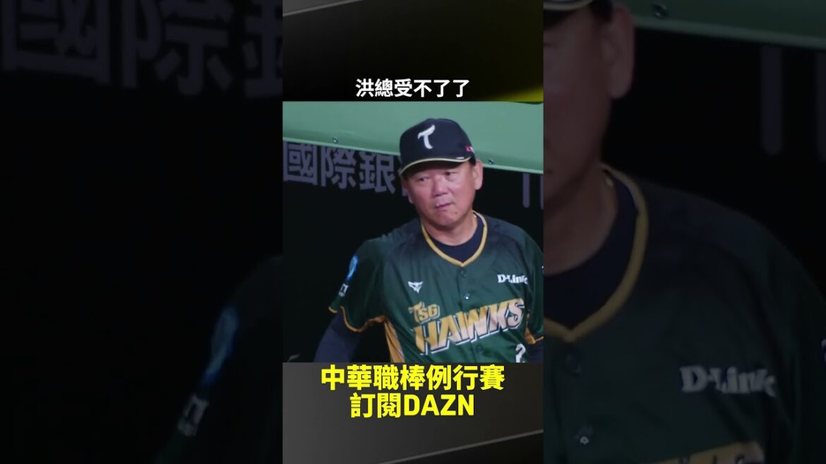 【中職】#洪一中 洪總受不了了2025.06.22 樂天桃猿 vs 台鋼雄鷹
