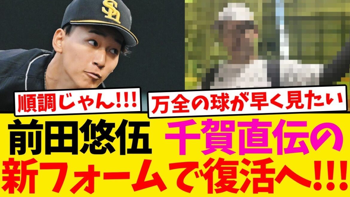 【回復順調】前田悠伍、千賀直伝の新フォームで完全復活へ!!! 【回復順調】前田悠伍、千賀直伝の新フォームで完全復活へ!!!