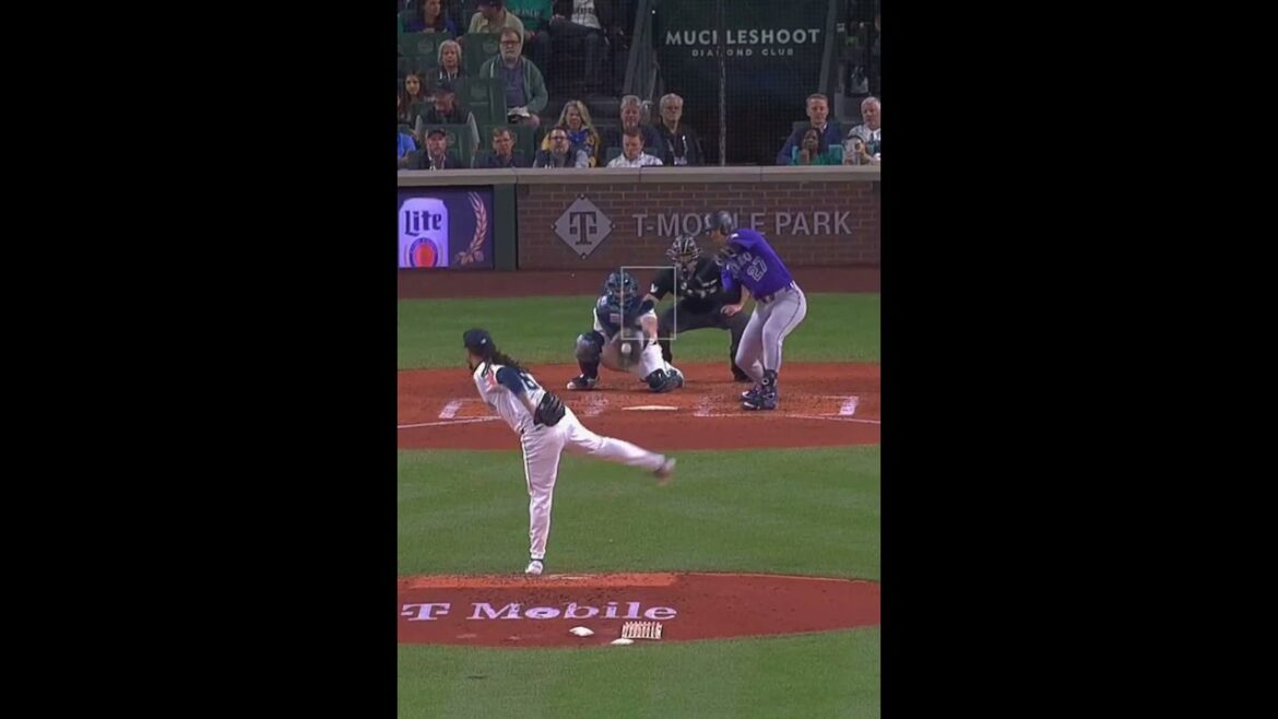 Luis Castillo 10Ks against the Rockies #mlb #luiscastillo #strikeouts #seattlemariners