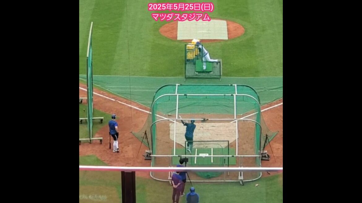 20250525 横浜DeNAベイスターズ 試合前の打撃練習 #shorts@MAZDA Zoom-Zoom スタジアム広島・ビジターパフォーマンス 20250525 横浜DeNAベイスターズ 試合前の打撃練習 #shorts@MAZDA Zoom-Zoom スタジアム広島・ビジターパフォーマンス