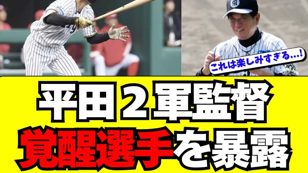【阪神】平田2軍監督、覚醒した若手選手を名指しで暴露！