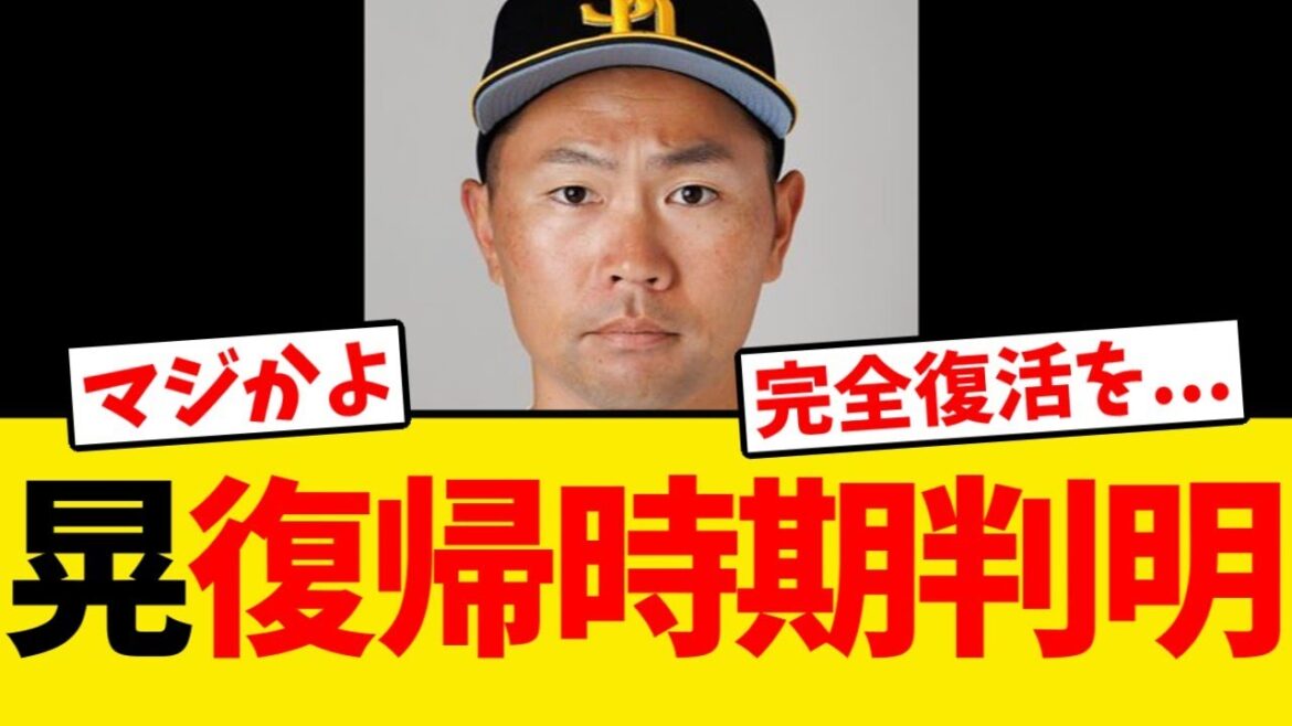 【手術完了】中村晃、復帰時期が判明する 【手術完了】中村晃、復帰時期が判明する