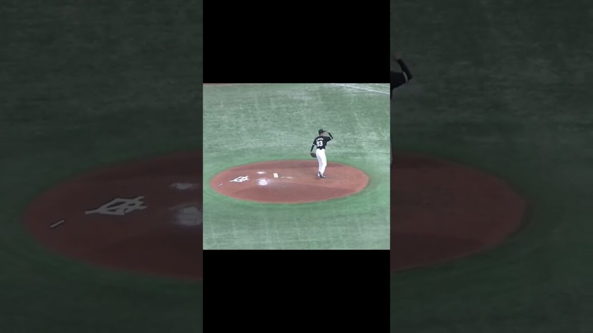 千葉ロッテ吉田凌の投球フォーム【読売ジャイアンツ対千葉ロッテマリーンズ2024年6月4日】　#ピッチングフォーム #投球練習 #投球動作