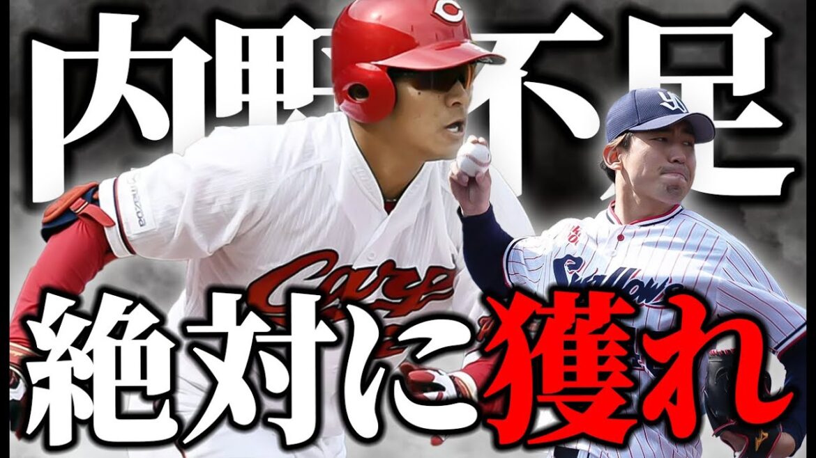 【深刻な内野不足】次々と発表された他球団の大物構想外通告... オリックスは田中広輔を絶対に獲ってくれ！【オリックス】