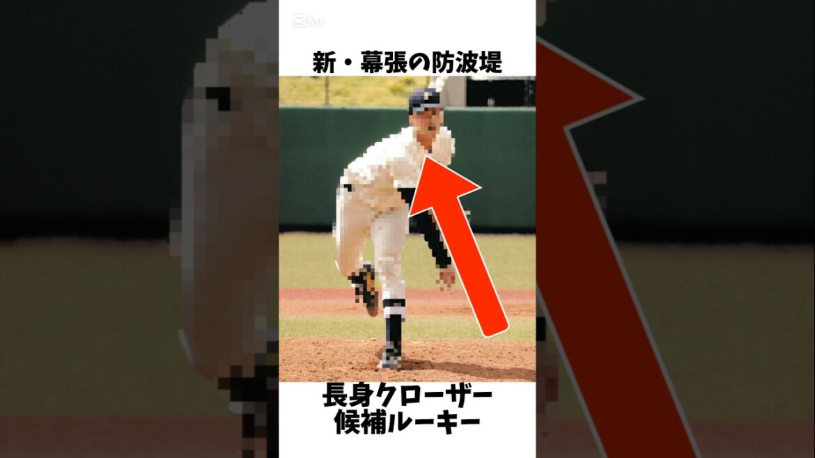 #95 近未来の千葉ロッテクローザーへの期待がかかる超速戦力ルーキー#プロ野球 #千葉ロッテマリーンズ #東洋大学 #甲子園