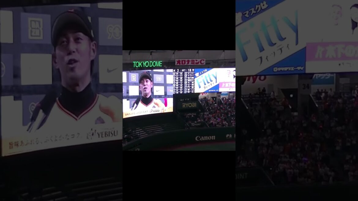 【これから全盛期】立岡宗一郎のヒーローインタビュー③【読売ジャイアンツ対千葉ロッテマリーンズ2024年6月4日】 #巨人 #ヒーローインタビュー #ヒロイン　#立岡宗一郎